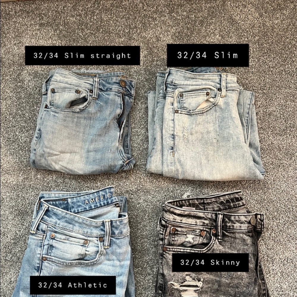 American Eagle pants all size 32/34 picture for size/style